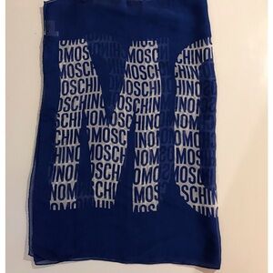 MOSCHINO WOMENS SIGNATURE SCARF